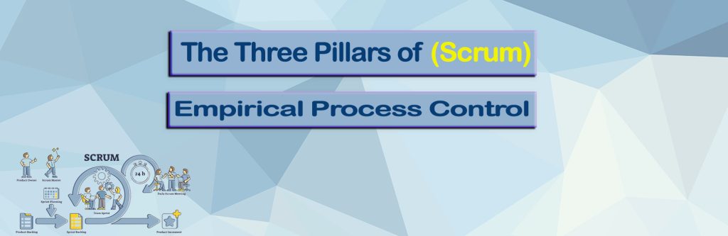 Three pillars of scrum